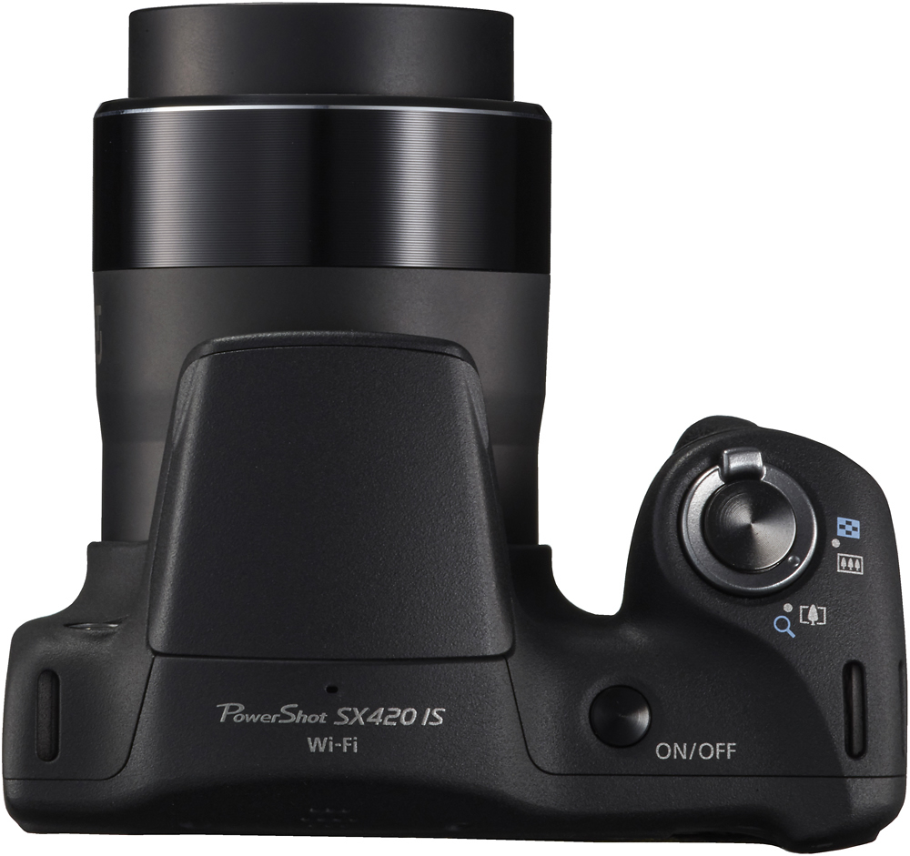 Tochi boom openbaring Medaille Best Buy: Canon PowerShot SX420IS 20.0-Megapixel Digital Camera Black  1068C001