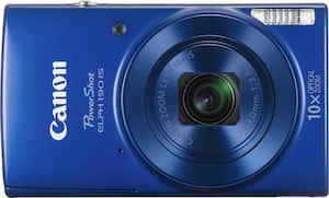 Canon - PowerShot ELPH 190 20.0-Megapixel Digital Camera - Blue - Front_Zoom