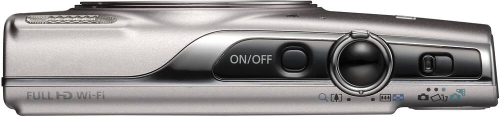 Alt View 12. Canon - PowerShot ELPH 360 20.2-Megapixel Digital Camera - Silver.