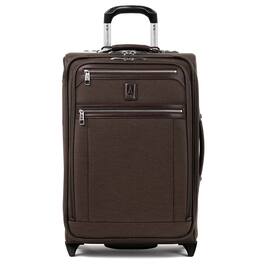 Travelpro - Platinum Elite Softside Expandable 22" Carry On Rollaboard - Rich Espresso