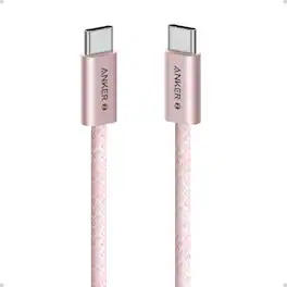 Anker - Zolo USB C to USB C Cable - Pink