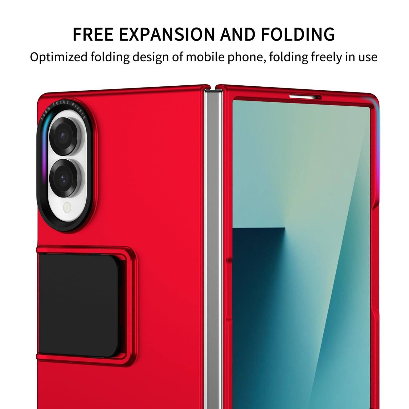 FREE EXPANSION AND FOLDING  
Optimized folding design of mobile phone, folding freely in use