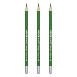 Unique Bargains - Watercolor Pencils, Color Pencil Set for Adult Coloring, Blending, 3pcs - Green
