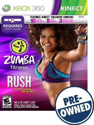  Zumba Fitness: Rush — PRE-OWNED - Xbox 360