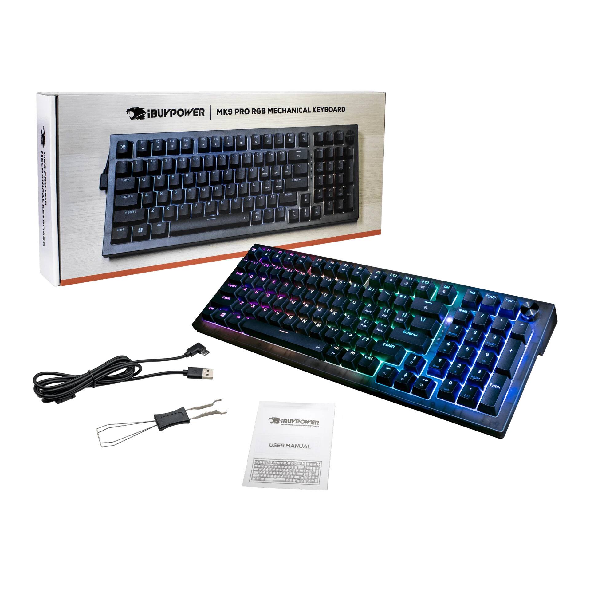 MK9 PRO RGB MECHANICAL KEYBOARD  
iBUYPOWER  

- 1 e 4 . 2 LF 1 W  
- 1 a A A . . FANNY  
- 1 + - 4 V 1 +1 1 4 - . - - . - . 1 - 4 . .  
- a . - . - - - . a - - -- - - e . I ! - - - 1 1 # .. - - . - - - I a a 4n - - - a . "  
- - P - r P.1 e a - a - . .1 . - . P O1 . F + - e D  
- " Paom , a O - - e " -um a *g - " , - e * a . at - M -M - 7 - - a .- - a 2 FSNTV . - AR . . - - . - 1 - - 2 - a . - . Soter - NBUPPOWER  
- USER MANUAL