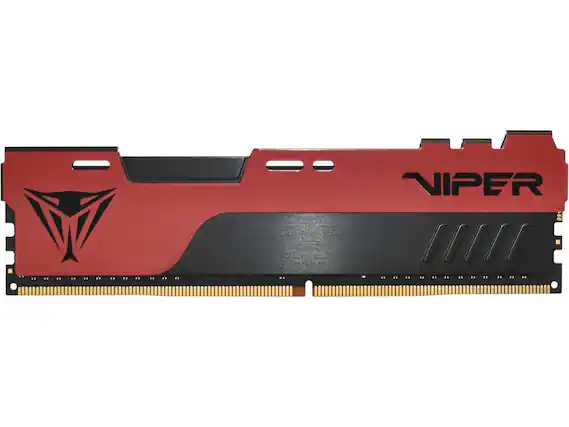 Front. Patriot - Patriot Viper Elite II 32GB 288-Pin PC RAM DDR4 3600 (PC4 28800) Desktop Memory Model PVE2432G360C0 - Red.
