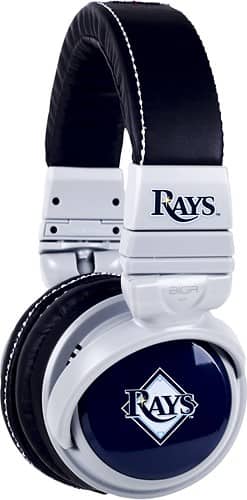 Angle Standard. BiGR Audio - Tampa Bay Rays Over-the-Ear Headphones.