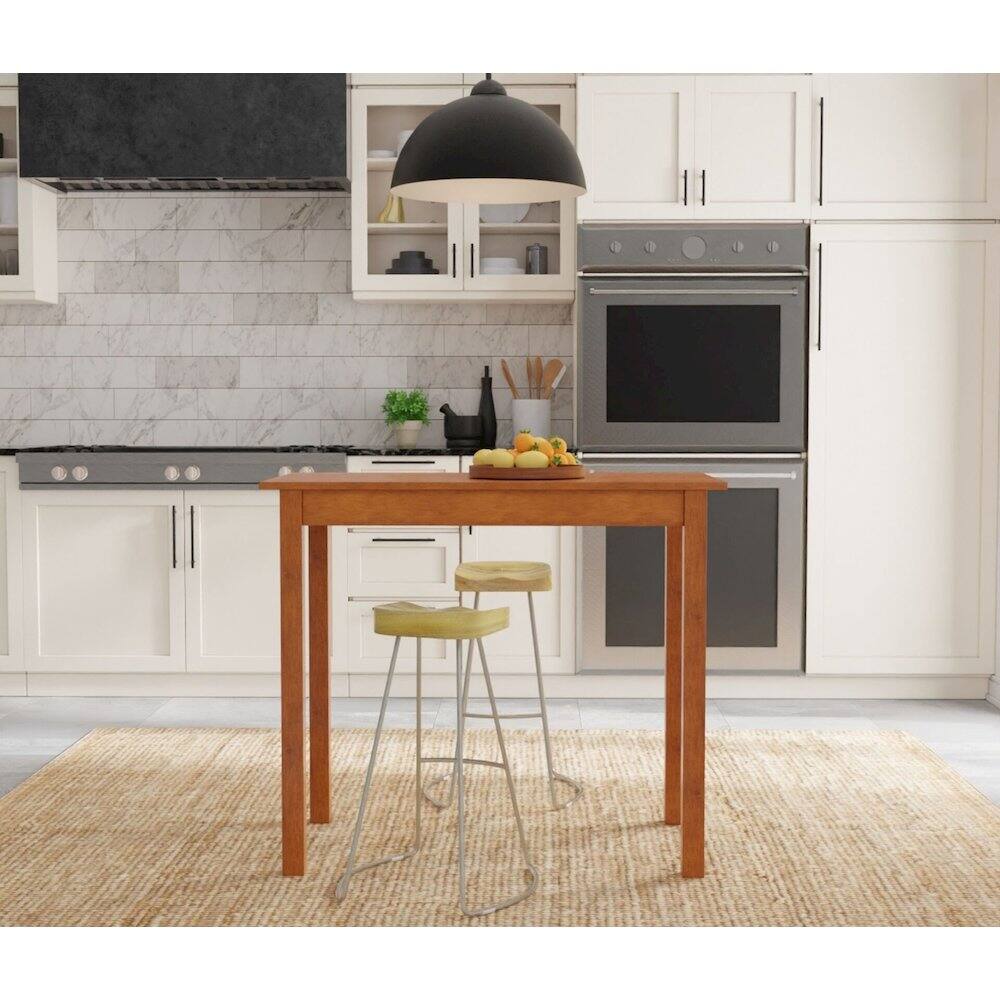 Left. Carolina Chair & Table - 25" Metal Base Saddle Seat Counter Stool - Set of 2 - Natural Seat - White Base - Natural, White.