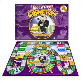 Rich Dad - CASHFLOW Strategic Investing & Educational Board Game, En Español - Purple