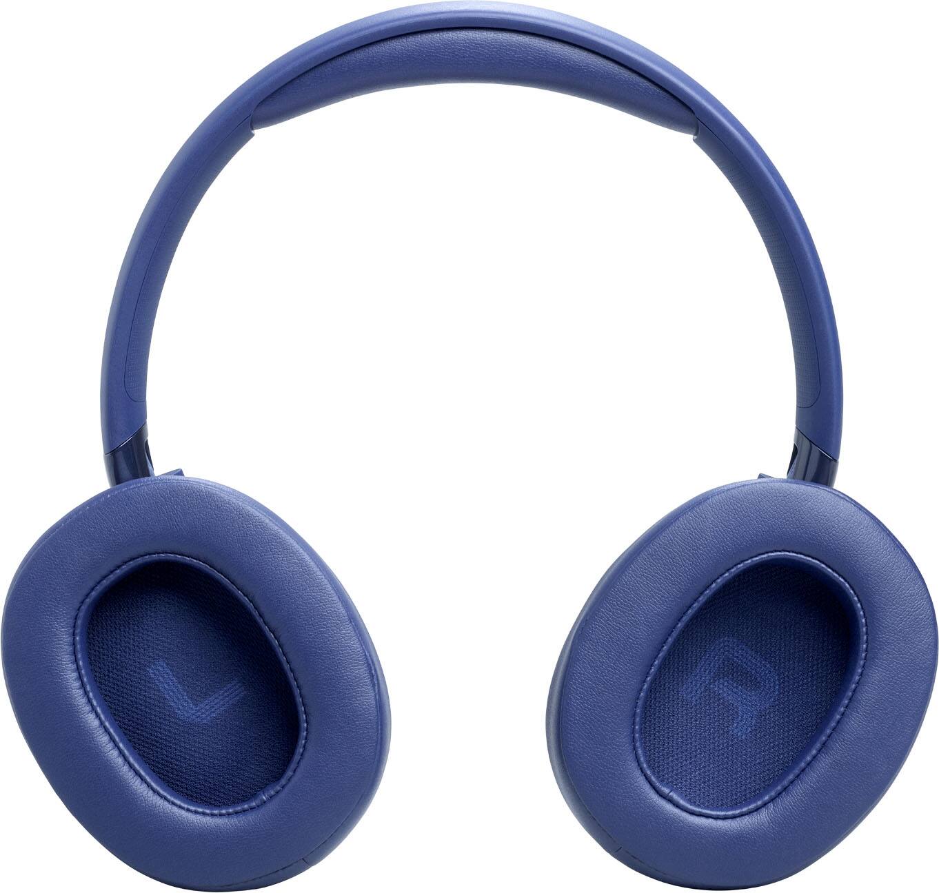 Left. JBL - Tune 780NC - Bluetooth wireless over-the-ear Noise Cancelling headphones - 2026 - Blue.