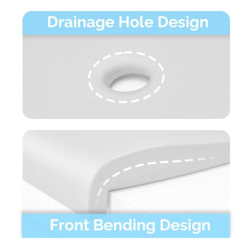 Drainage Hole Design  
Front Bending Design