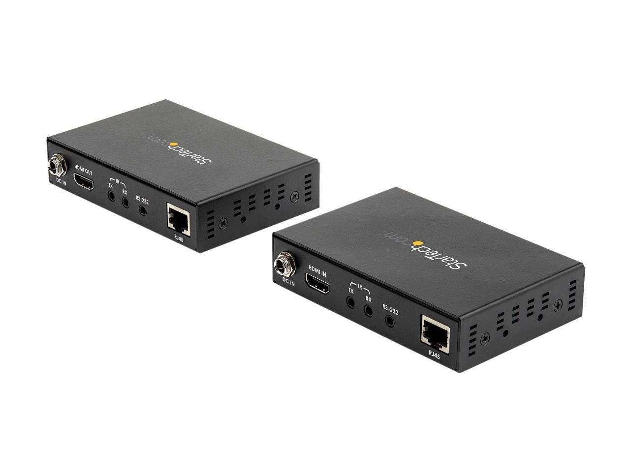 HDMI OUT DC IN HDMI IN DC IN  
TX RX RS-232 RJ45  
StarTech