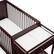 Alt View 13. Graco - Fable 4-in-1 Convertible Crib and Changer - Espresso.