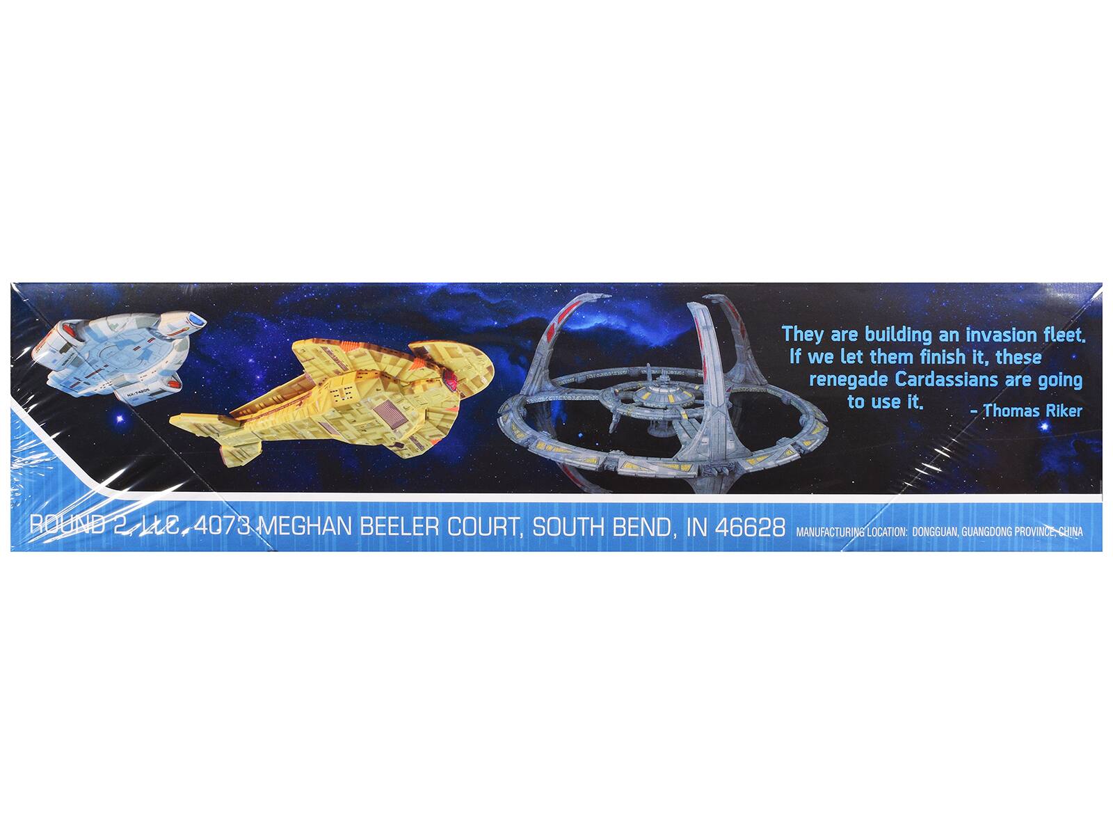 They are building an invasion fleet. If we let them finish it, these renegade Cardassians are going to use it.  
- Thomas Riker  

BO IN 2 LE, 4073 MEGHAN BEELER COURT, SOUTH BEND, IN 46628  
MANUFACTURING LOCATION: DONGGUAN, GUANGDONG PROVINCE, CHINA