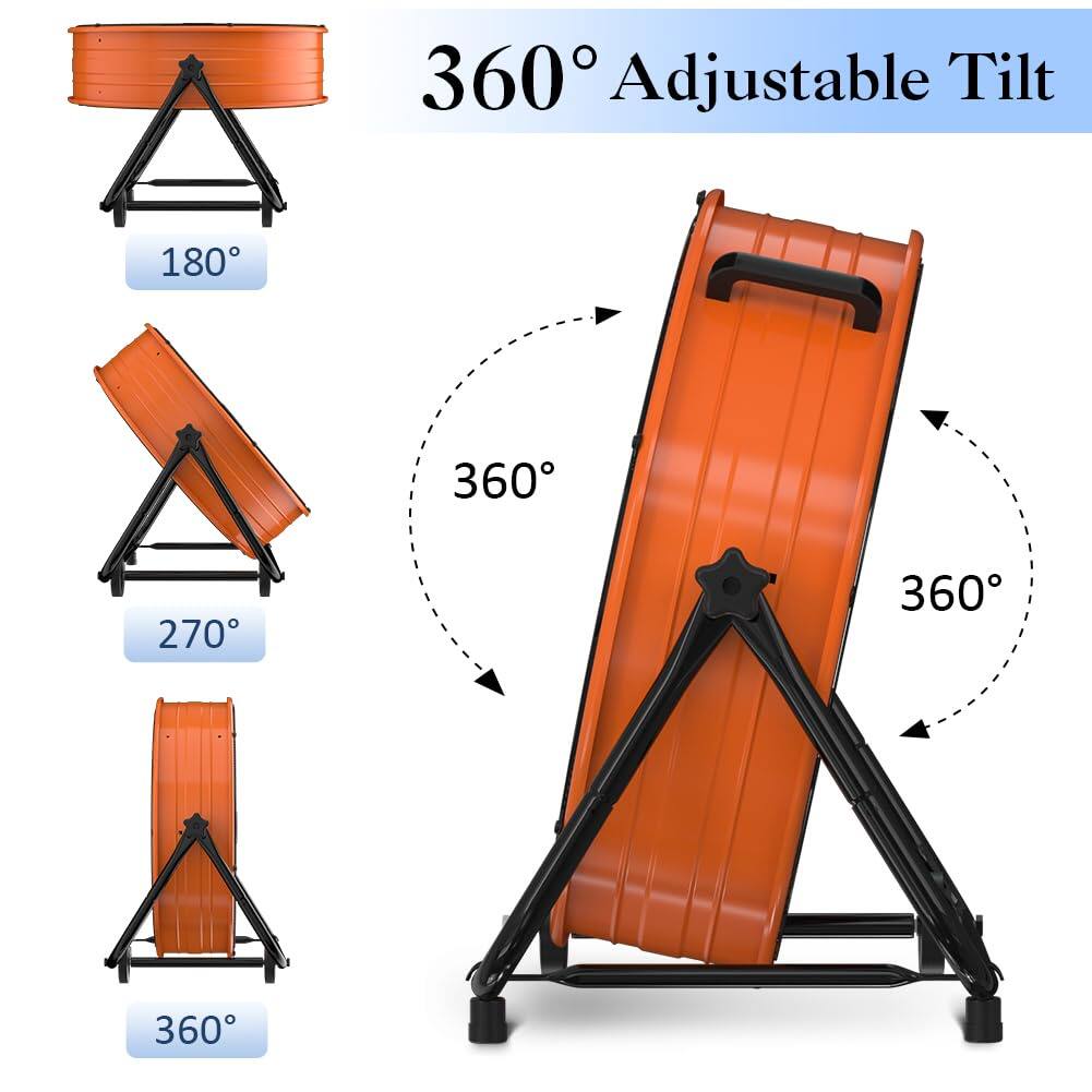 360° Adjustable Tilt

180°

270°

360°