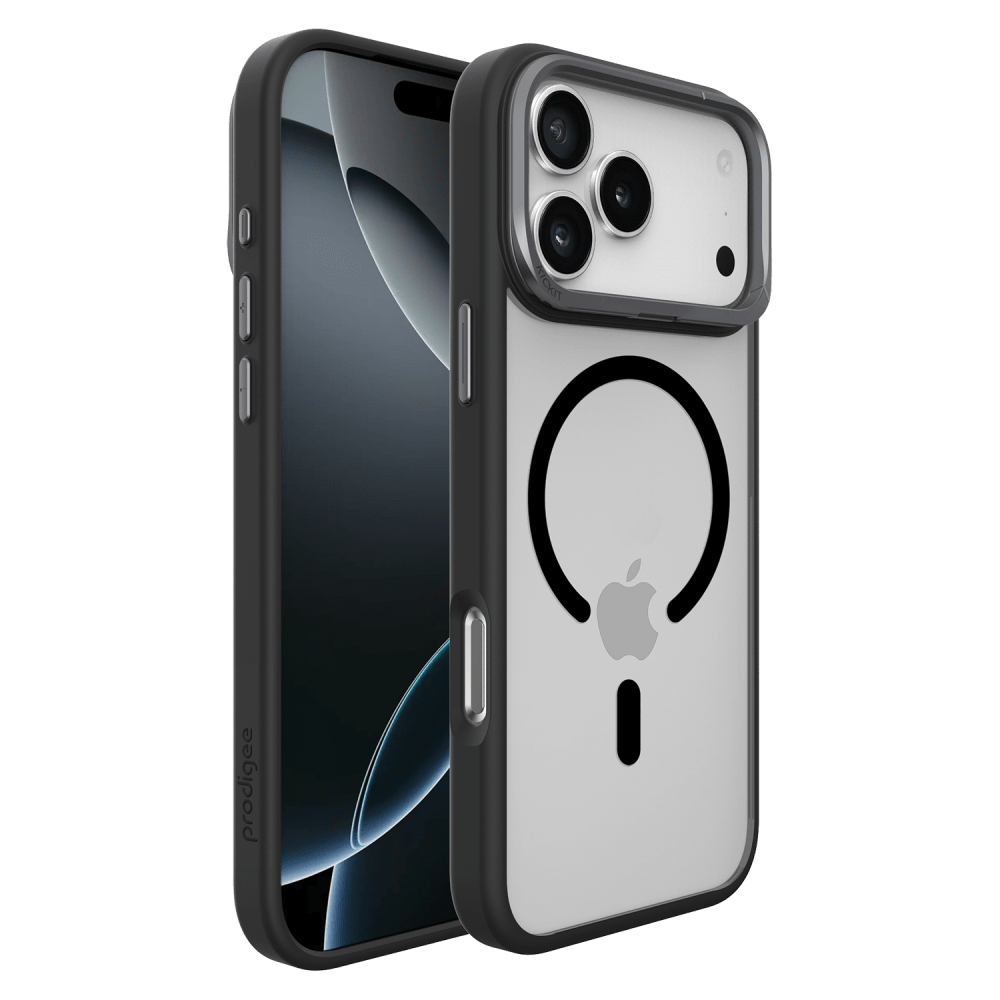 Alt View 1. Prodigee - KickIt MagSafe Case for Apple iPhone 18 Pro Max / 17 Pro Max - Black.
