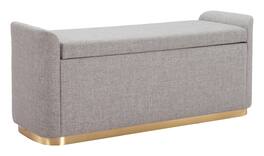Hivvago - Dobo Storage Bench - Gray