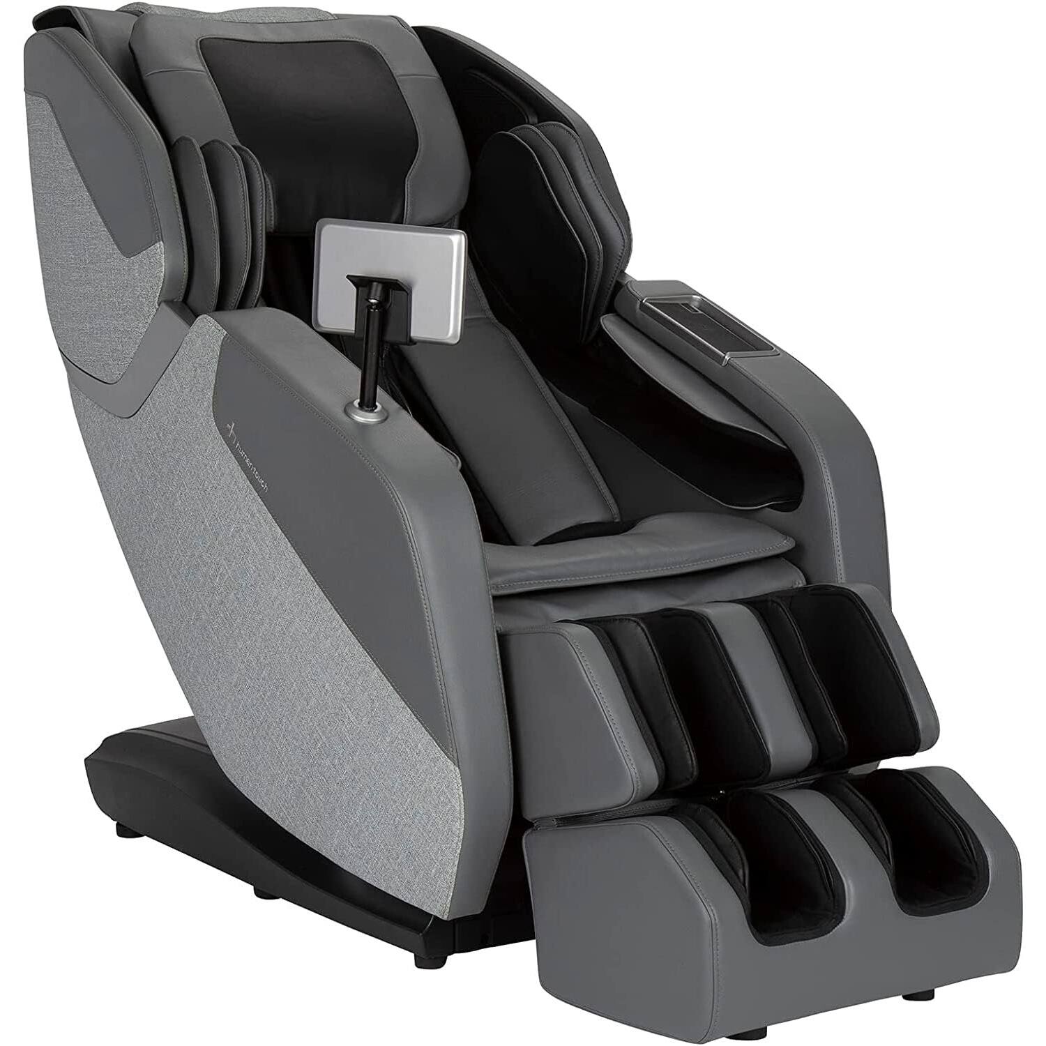 Alt View 2. Human Touch - WholeBody ROVE Zero Gravity Massage Chair with S & L-Track, Dual-Lumbar Heat, Full-Body Stretch and Wireless Charging - Slate.