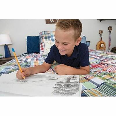 Alt View 3. Dixon -  Wooden Pencil, 2.2mm, #2 Soft Lead, 144/Box  - Yellow.