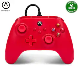 PowerA - Wired Controller for Xbox Series X|S - Red
