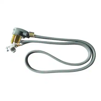 Front. ProjeX - 10/3 SRDT 4 ft. L Dryer Cord - Gray.
