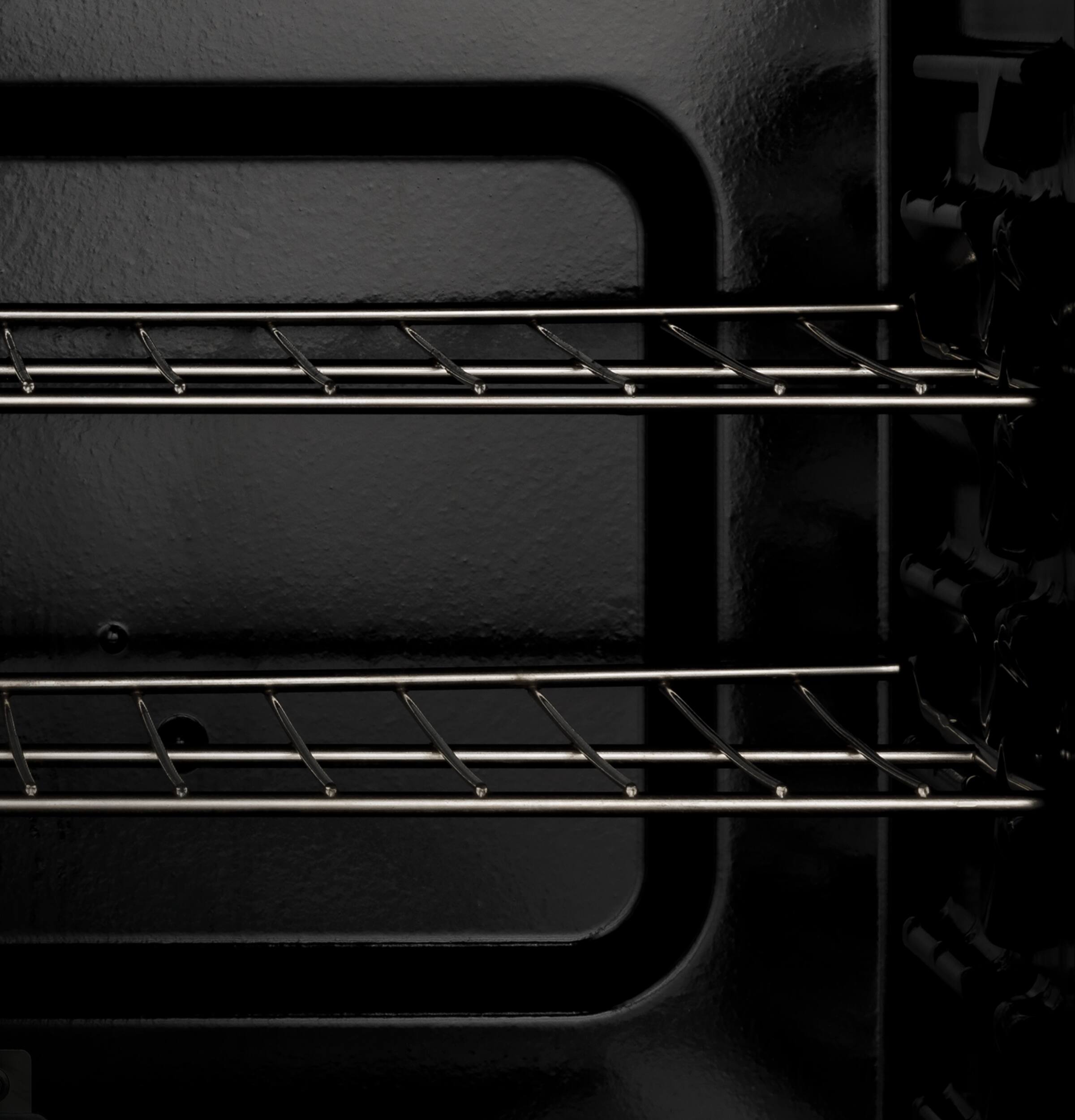 Alt View 16. GE - 5.3 Cu. Ft. Slide-In Electric Range with Self-Clean and Steam Cleaning Option and Crisp Mode - Black.