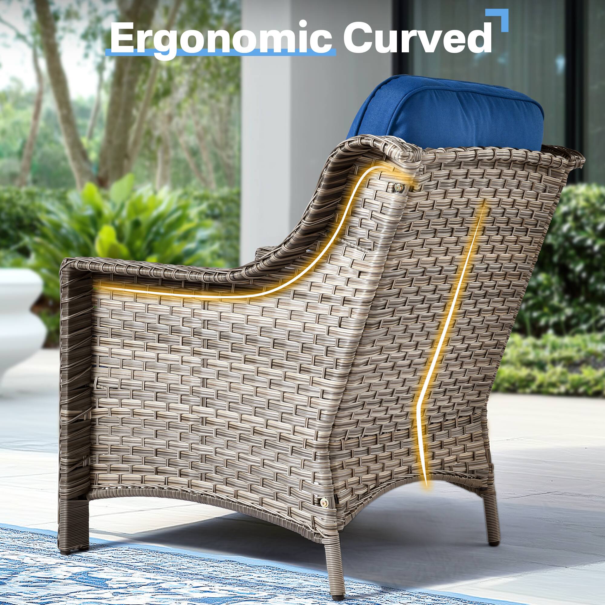 Ergonomic Curved