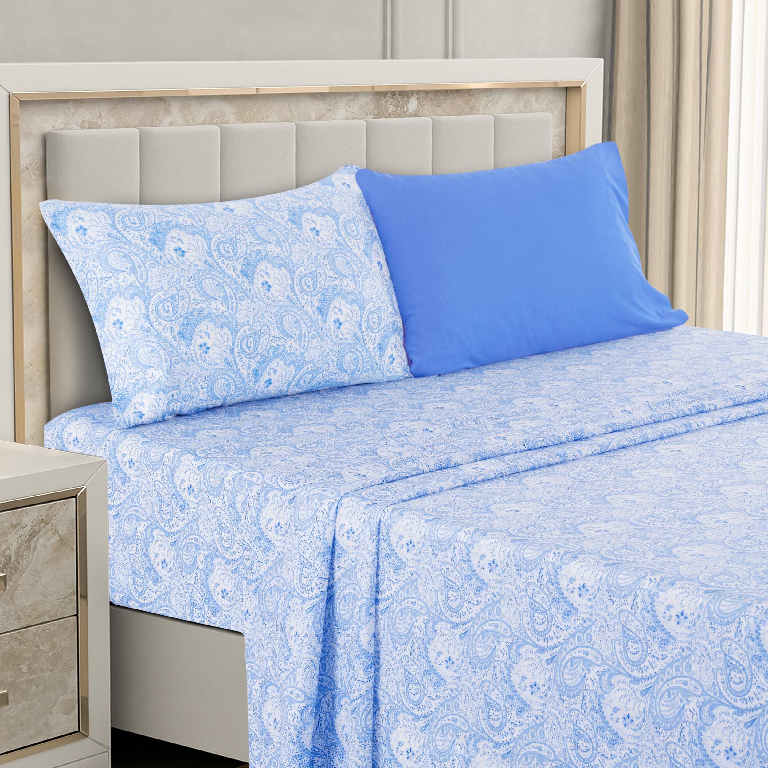 Paisley White/Blue Twin XL