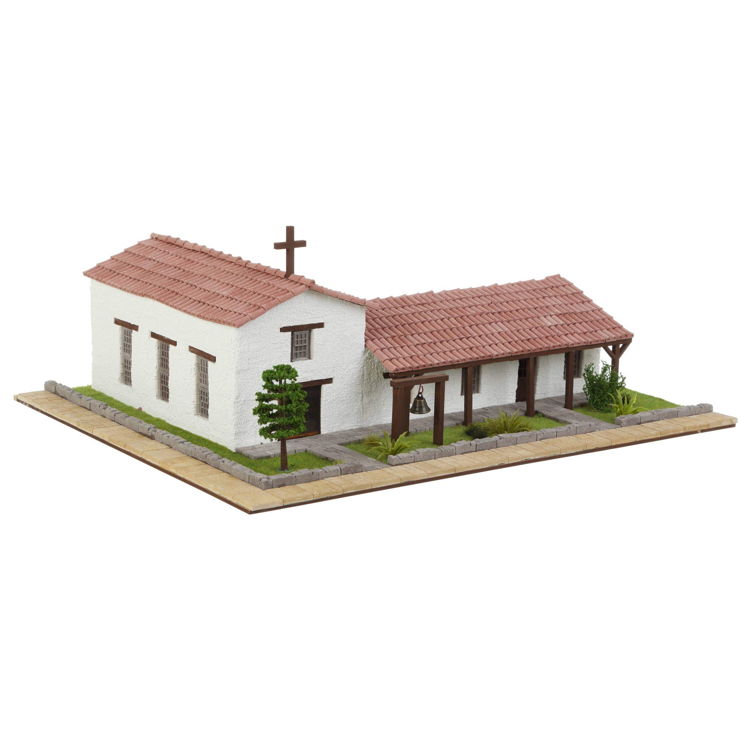 Wise Elk - Mission San Francisco Solano Mini Brick Building Kit, 1250 pcs - Multicolor