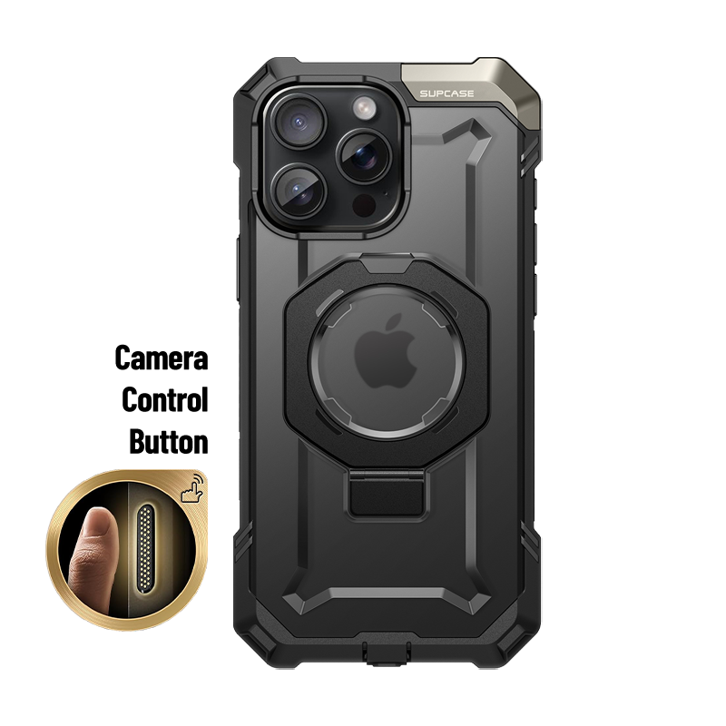 Command Button Raised SUPCASE iPhone 16 Pro Max 6.9 inch UB Grip MagSafe Camera Control ...
