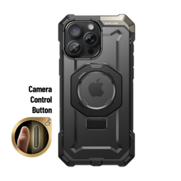 SUPCASE - iPhone 16 Pro Max 6.9 inch UB Grip MagSafe Camera Control Button Phone Case - Black