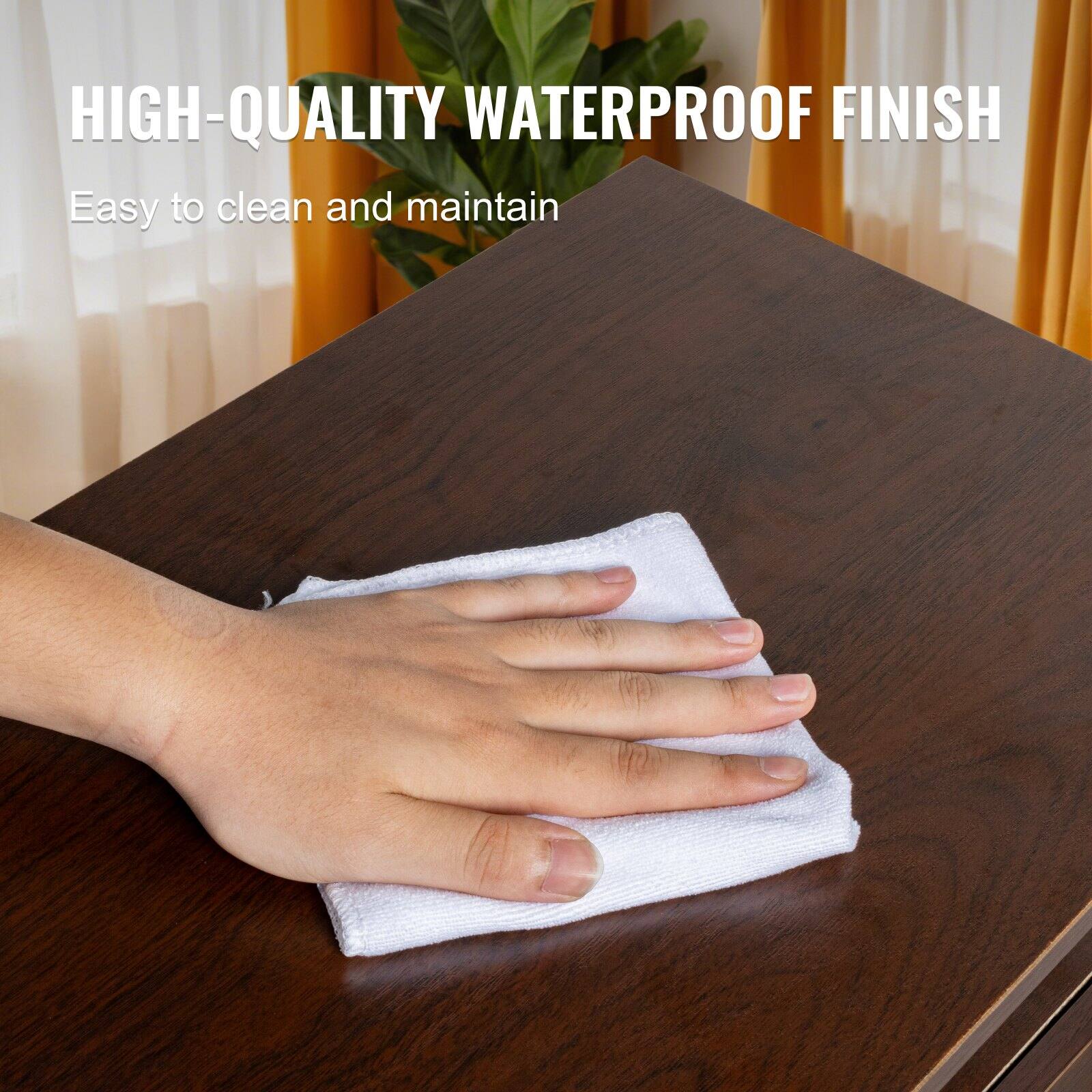 HIGH-QUALITY WATERPROOF FINISH  
Easy to clean and maintain