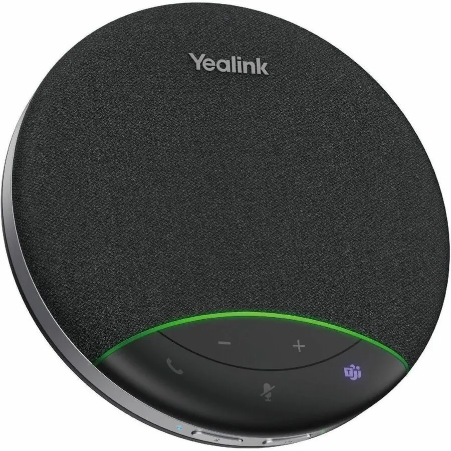 Angle. Yealink - SP92 Bluetooth Speakerphone - Wired/Wireless Bluetooth - 50 mm Speaker(s) - Portable - White.