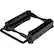 Front. StarTech.com - Dual 2.5" SSD/HDD Mounting Bracket for 3.5” Drive Bay - Black.
