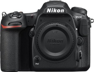 Nikon - D500 DSLR Camera (Body Only) - Black - Front_Zoom