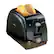 Angle. Sunbeam - 2-Slice Wide-Slot Toaster - Black.