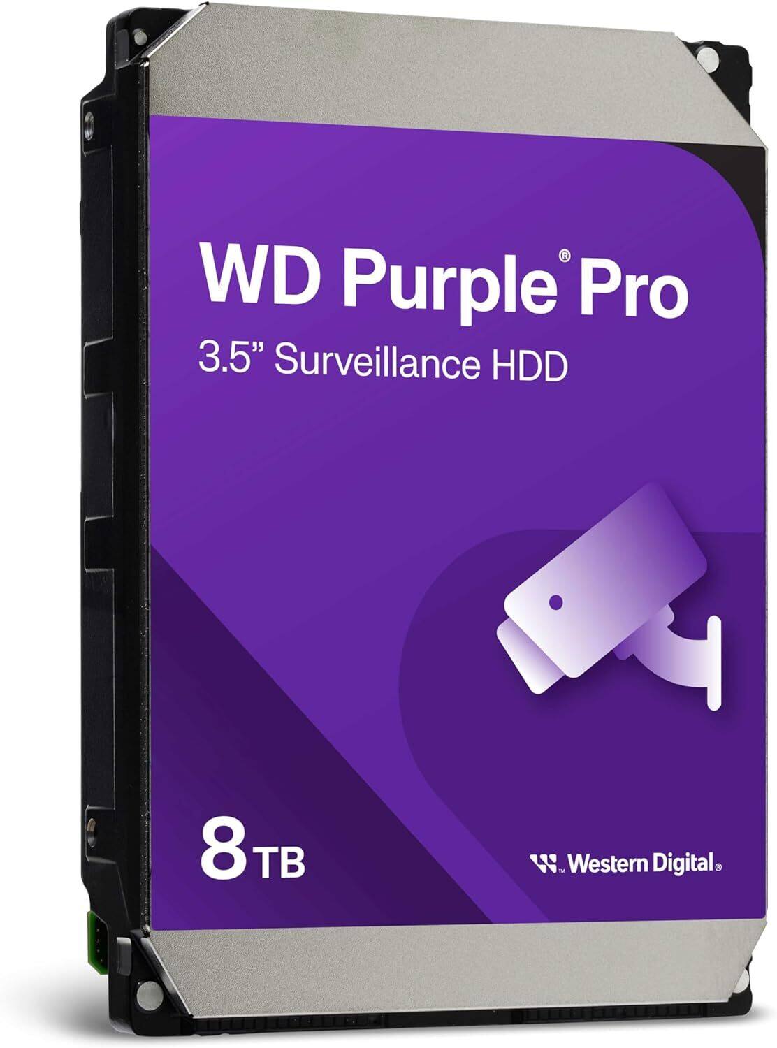 WD Purple Pro 3.5" Surveillance HDD 8 TB - Western Digital