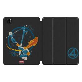 Keyscaper - Marvel Badge Tablet Case - Apple iPad (10th Gen) - Fantastic Four 4