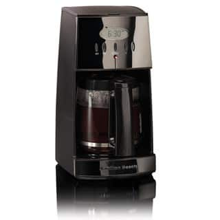 hamilton beach ensemble 12 cup coffee maker red