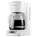 Front. Black & Decker DLX1050W 12-Cup Programmable Coffeemaker - White.