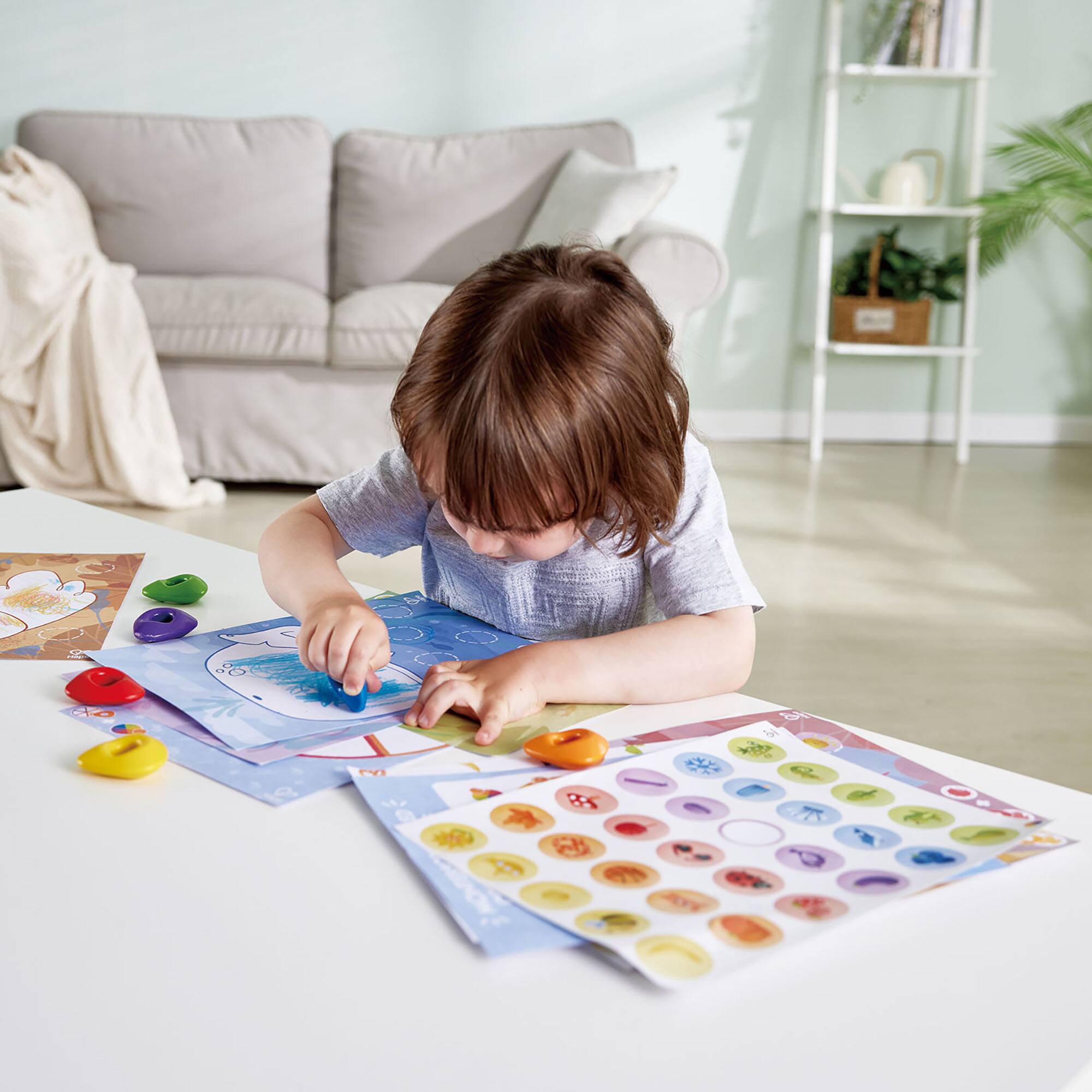Alt View 13. Hape - Hape: Crayon Coloring - 18pc Art Set, Animal & Nature Theme, Ages 2+.