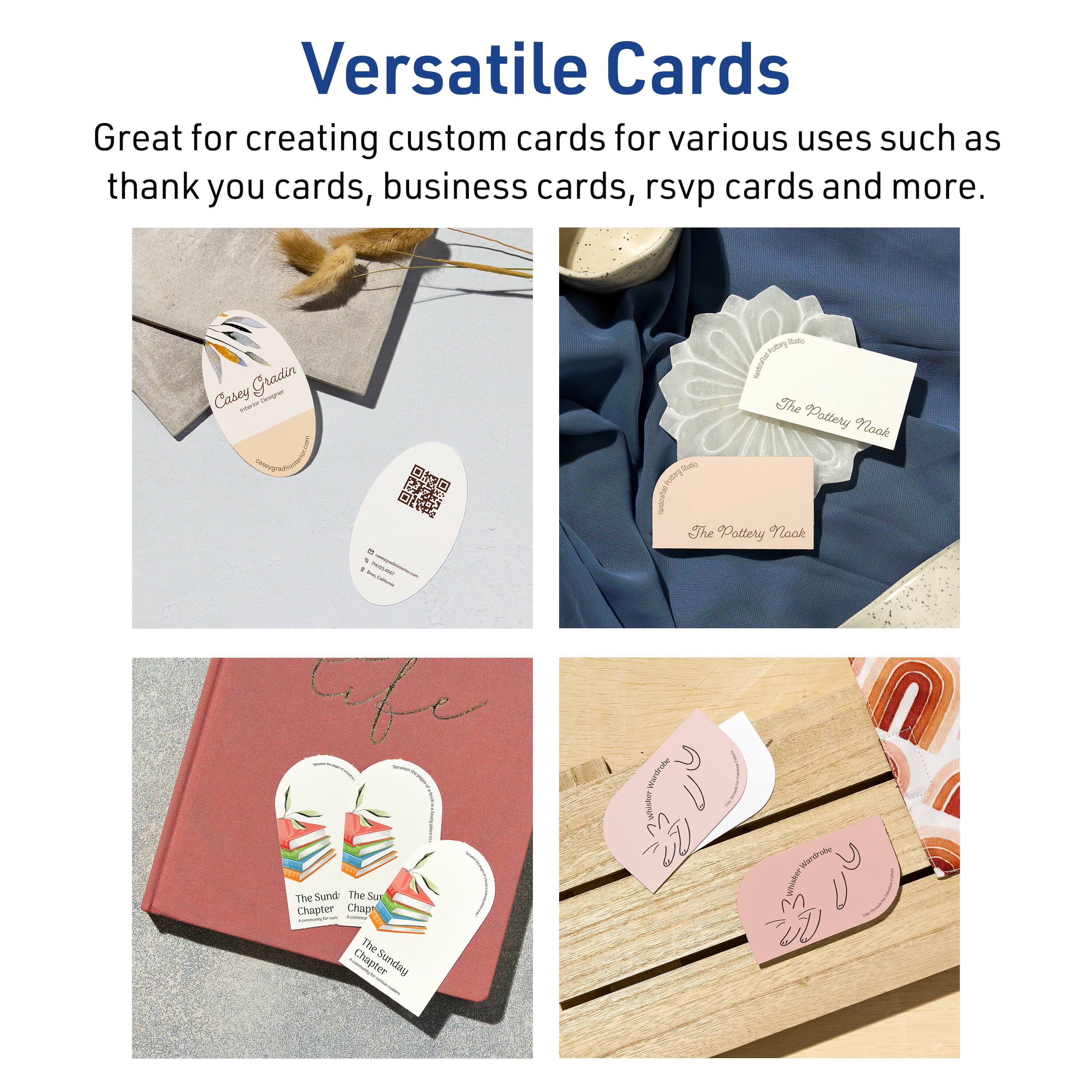 Versatile Cards

Great for creating custom cards for various uses such as thank you cards, business cards, rsvp cards and more.

Casey Gradin

The Pottery Nook

The Sund Chapter

The Sund Chapter