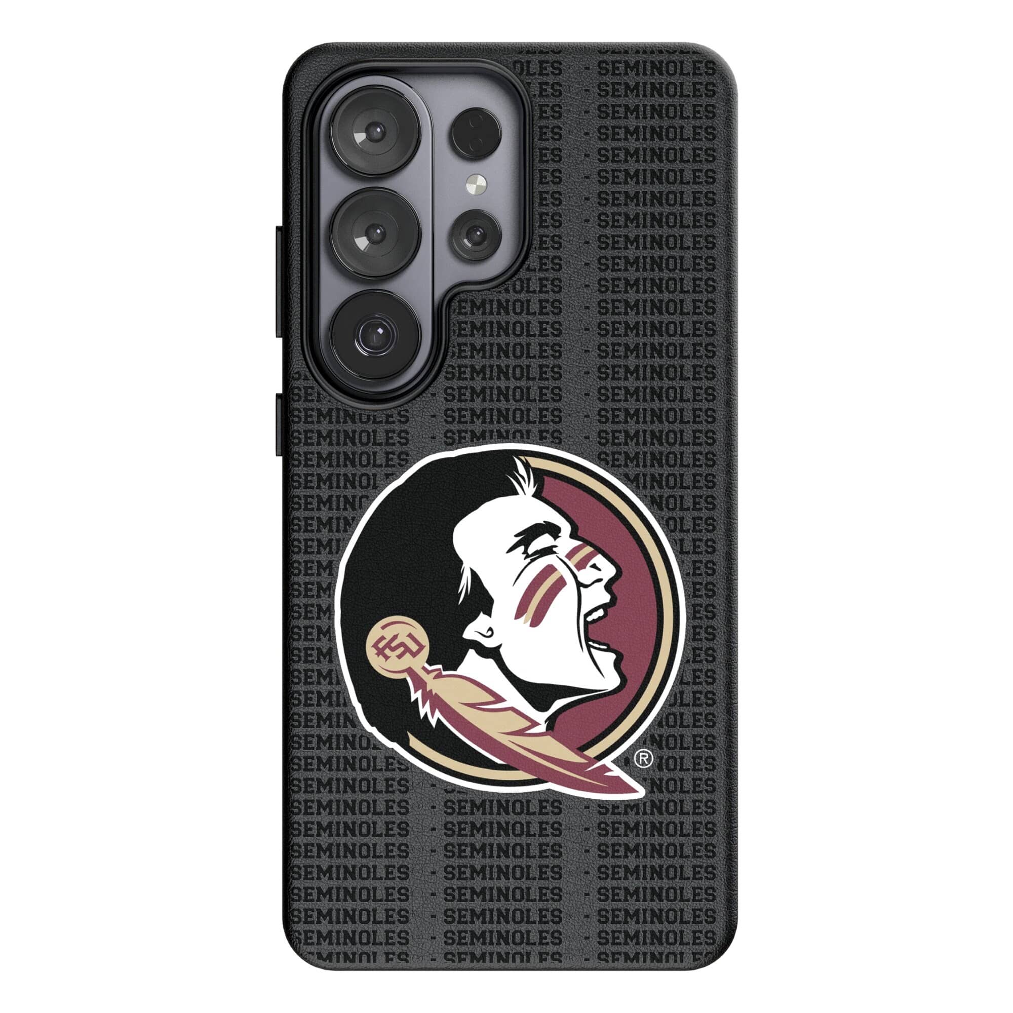 Keyscaper - NCAA - Florida State Seminoles Text Backdrop Galaxy Magnetic Bump Case - S26 - Black price history on PriceWatchPro