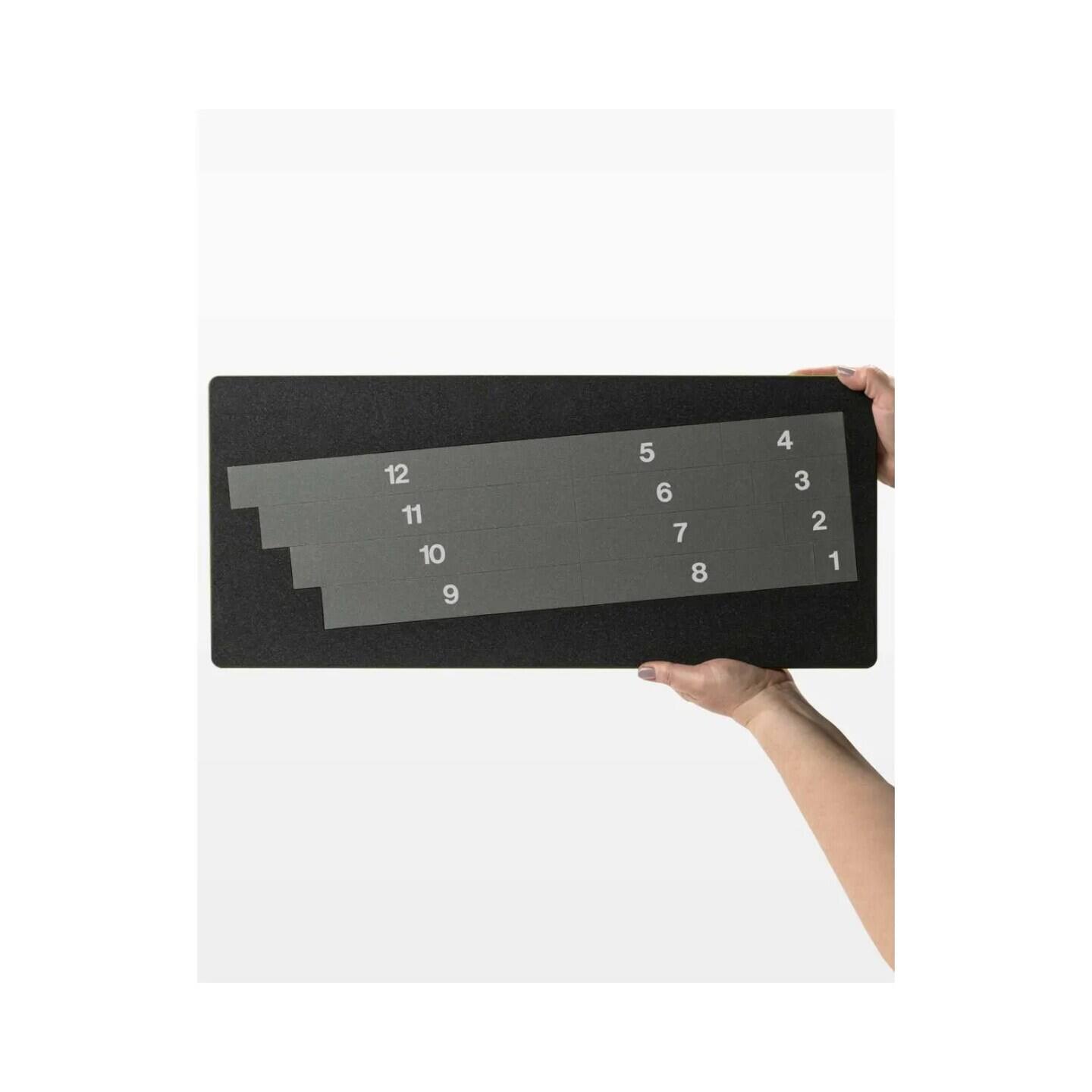 Alt View 2. AccuQuilt - GO! Fabric Cutting Dies-Log Cabin 12 in. Finished by Leslie Main,Black - Black.