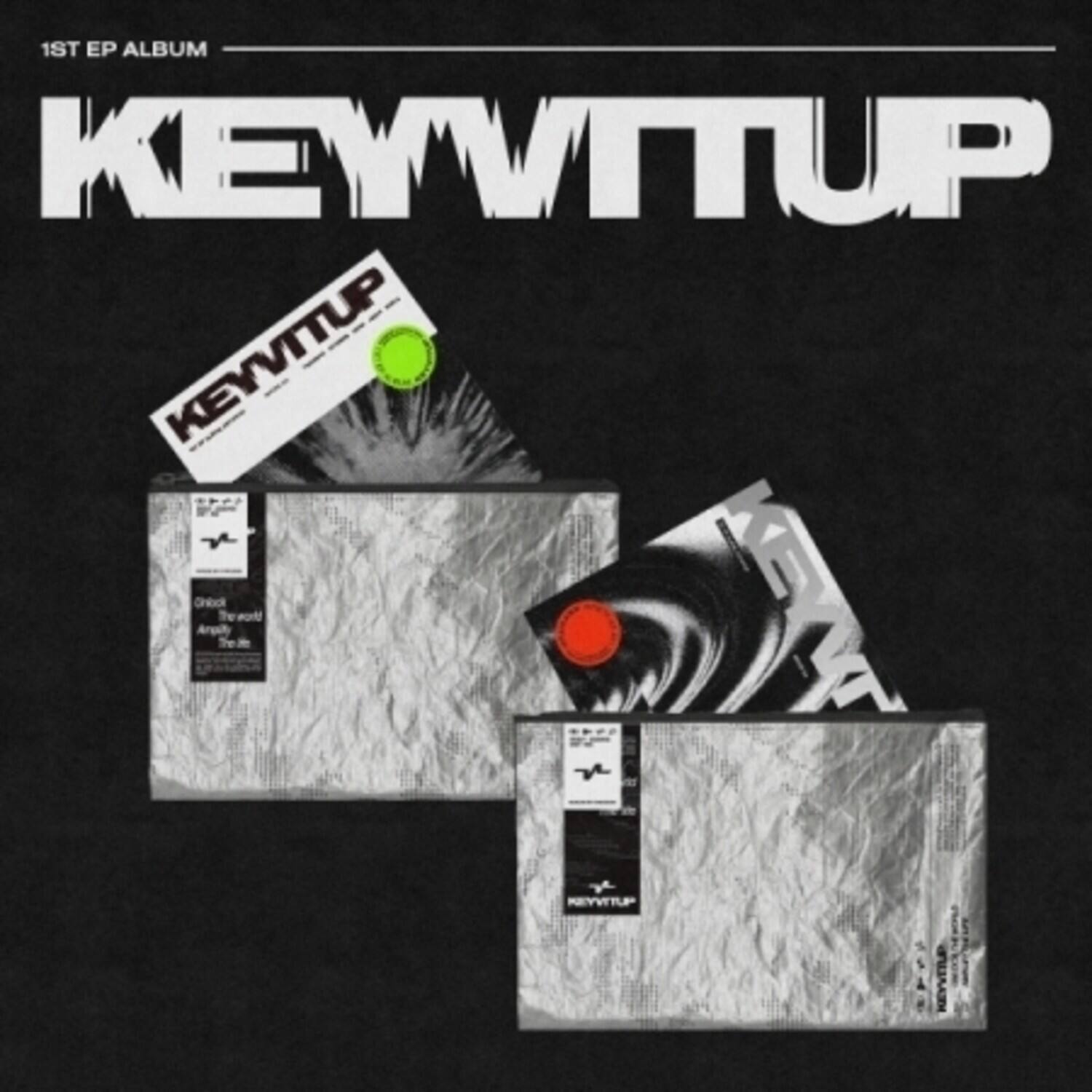 1ST EP ALBUM  
KEYVITUP  
ick The wod Anaihy Teb NEYVTLP  
KEYVETA