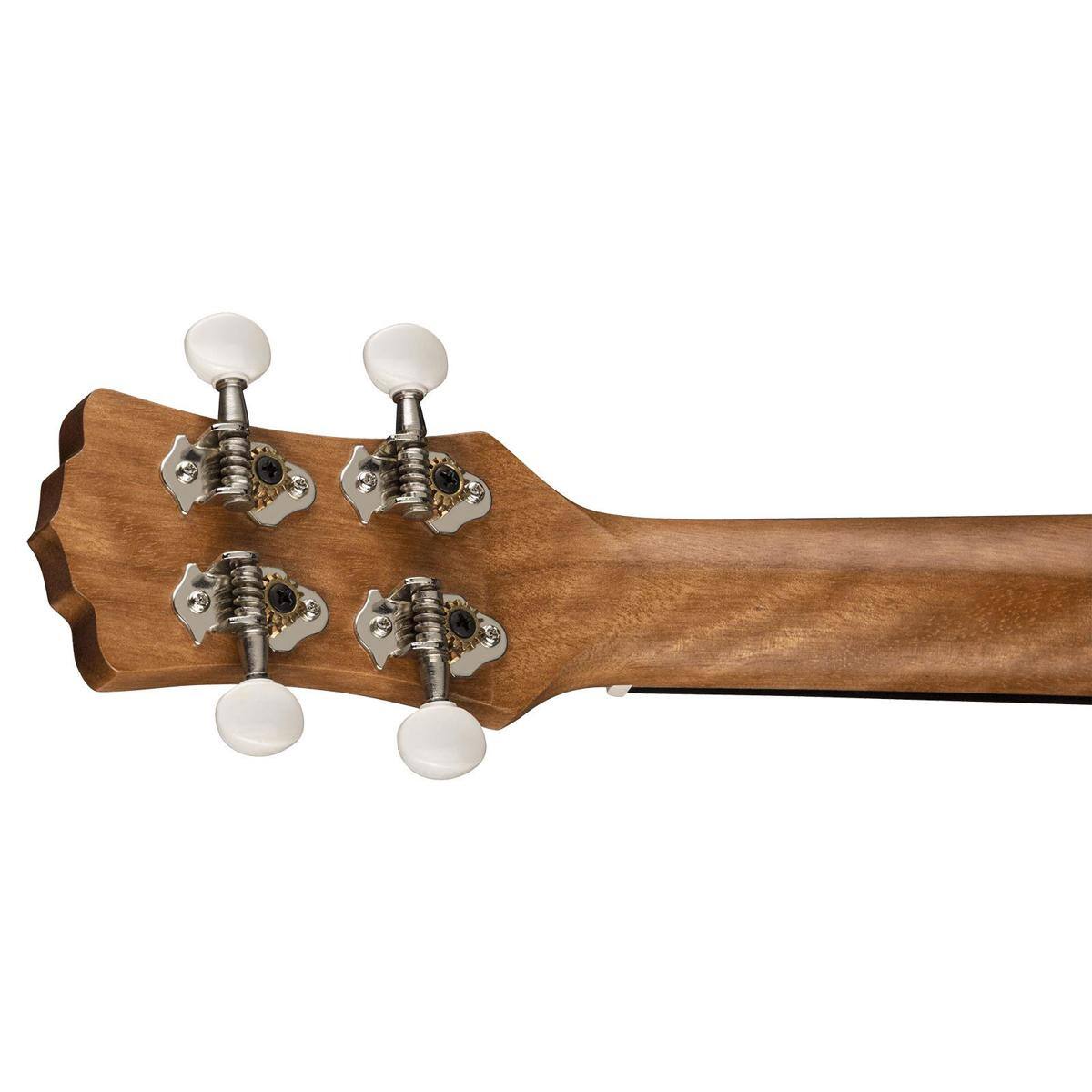Alt View 4. Luna - Luna Uke Bamboo Soprano Ukulele with Gigbag, 12 Frets, Satin Natural.