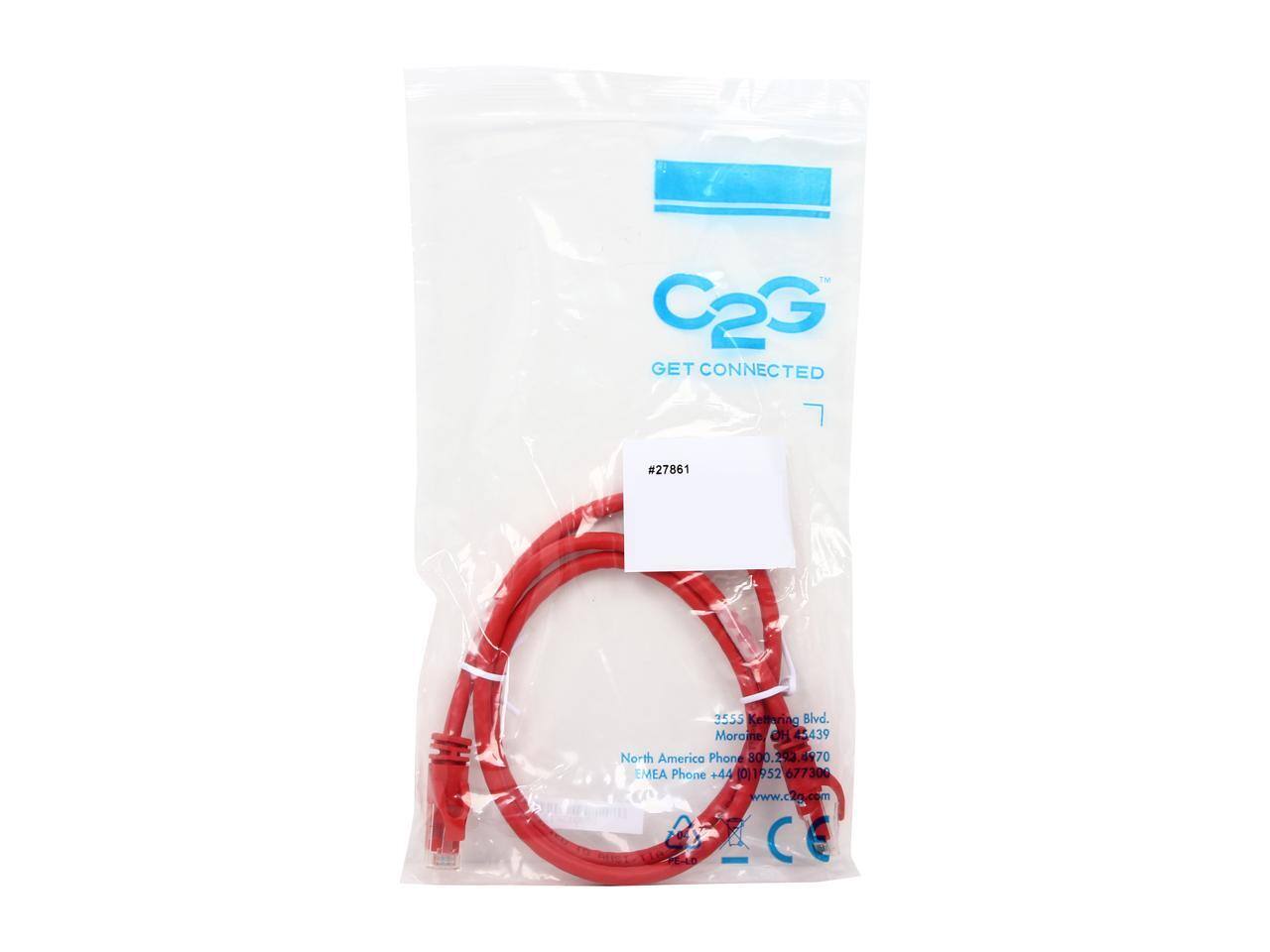 TM C2G GET CONNECTED  
#27861  
3555 Keltering Blvd.  
Moraine, OH 43439  
North America Phone 800.293.4970  
EMEA Phone +44 (0)1952 677300  
www.c2g.com