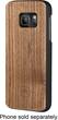Platinum - Hard Shell Case for Samsung Galaxy S7 - Wood Walnut - Larger Front