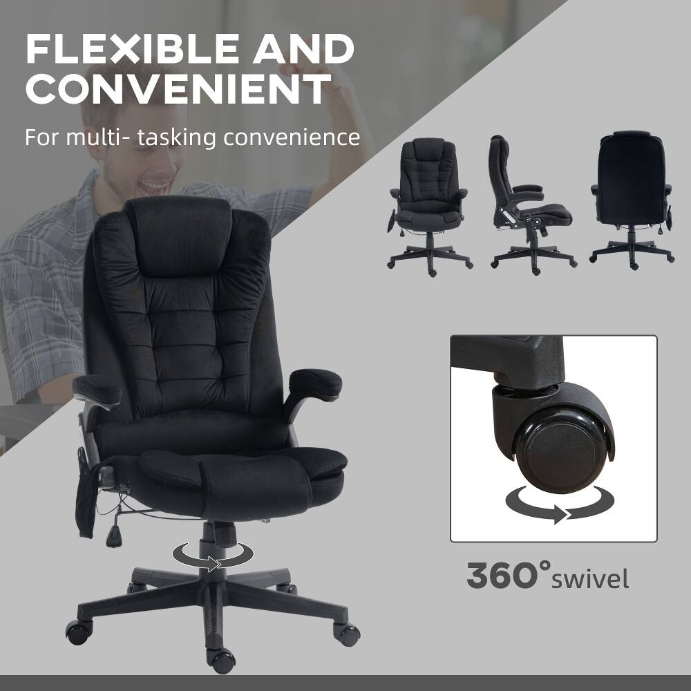 FLEXIBLE AND CONVENIENT  
For multi-tasking convenience  
360° swivel