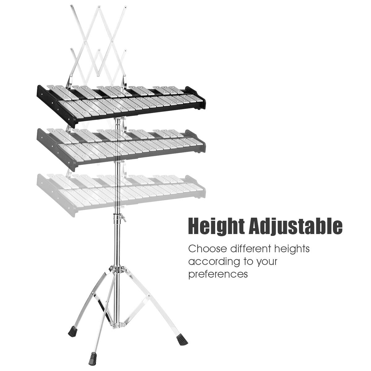 Height Adjustable  
Choose different heights according to your preferences